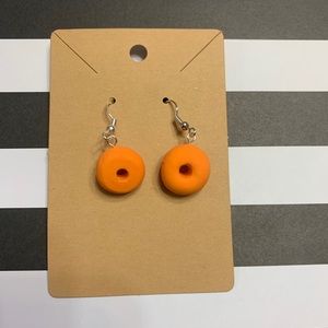 cute fruit loops earrings